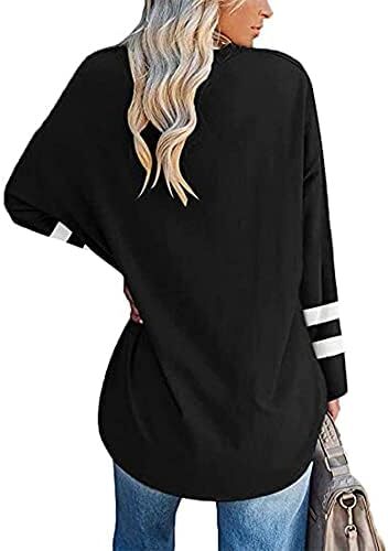 تی‌شرت زنانه یقه گرد/ویژه زنانه زنانه نیم‌آستین تی‌شرت‌های بیسبال سایز بزرگ تاپ‌های تونیک Image