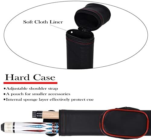 چوب استخر ری اسپید با قاب سخت چوب استخر حرفه ای بیلیارد 19/20 اونس استیک Image