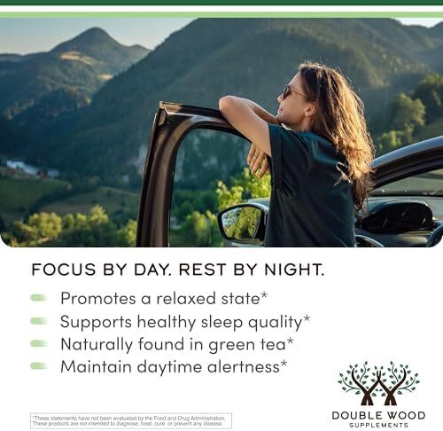 مکمل های دو چوب L-Theanine - 120 کپسول 200 میلی گرمی Image