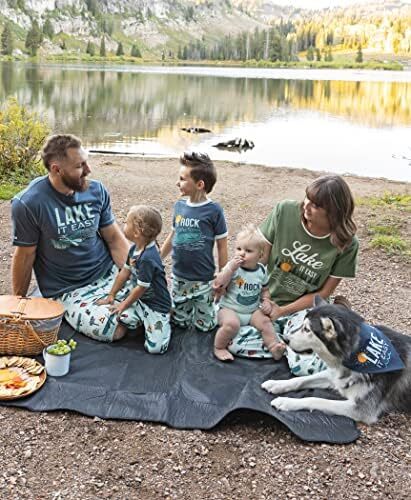 Lazy One Flapjacks، لباس خواب همسان برای سگ، نوزاد، کودکان، نوجوانان و بزرگسالان Image