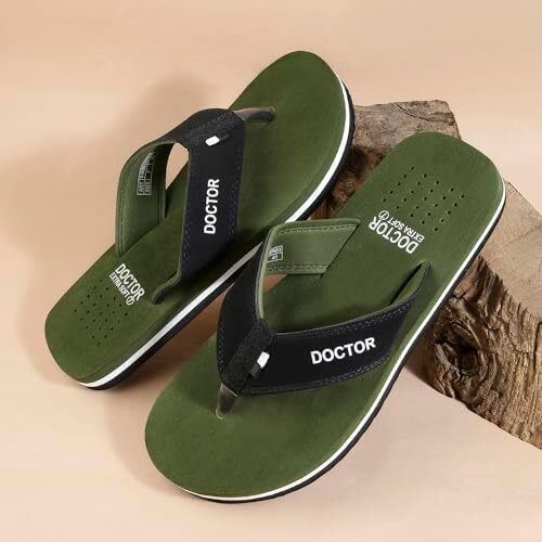 دمپایی DOCTOR EXTRA SOFT Ortho Care دمپایی ارتوپدی و دیابتی Super Fit Comfort Doctor دمپایی، دمپایی دکتر، دمپایی دمپایی، اسلاید و دمپایی هاوس برای مردان D-24 Image