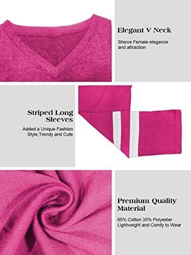 تی‌شرت زنانه یقه گرد/ویژه زنانه زنانه نیم‌آستین تی‌شرت‌های بیسبال سایز بزرگ تاپ‌های تونیک Image