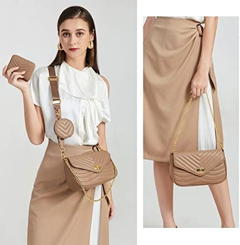 کیف زنانه جیهان جیهان بادی جیهان کیف دستی شانه ای طرح دار کیف کوچک Image