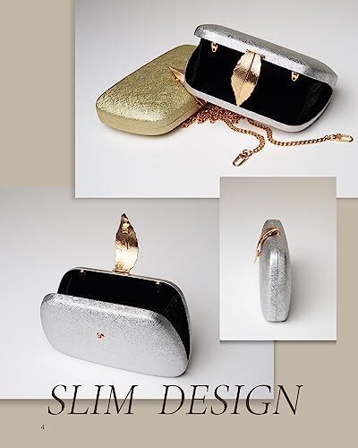 کیف مجلسی قبل و همیشه - کیف های کوچک کلاچ برای زنان عروسی - کیف های دستی شب زنانه مجلسی رسمی شب بادی Image