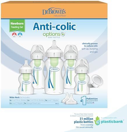 ست feeding نوزاد Dr Browns PP Wide-Neck Options+ Image