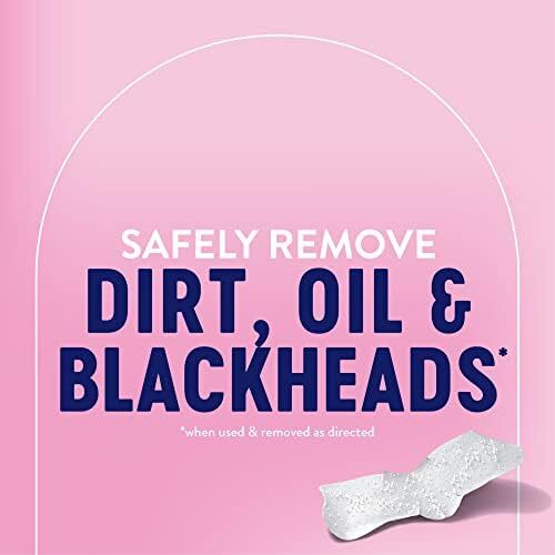 بیور نوز+صورت، نوارهای پاکسازی عمیق منافذ، ۱۴ عدد، ۷ عدد برای بینی + ۷ عدد برای چانه یا پیشانی، با حذف فوری جوش‌های سرسیاه و باز کردن منافذ، بدون روغن، غیر کومدون‌زا (بسته‌بندی ممکن است متفاوت باشد) Image