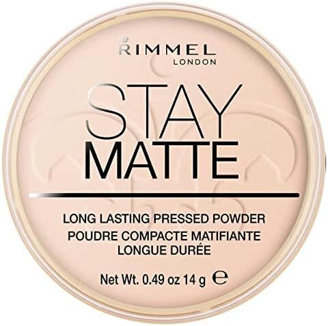 Rimmel London، پودر فشرده Stay Matte، 02 Pink Blossom، 14 گرم Image