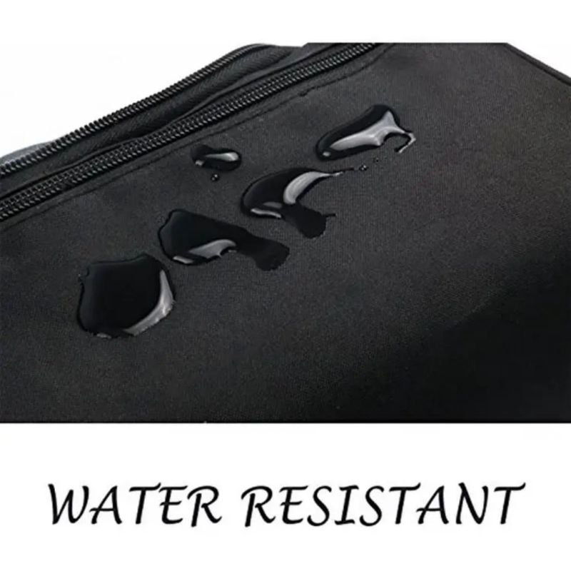کیف لوازم بهداشتی و آرایشی مسافرتی آویزدار ضدآب زنانه و مردانه (مشکی) Image