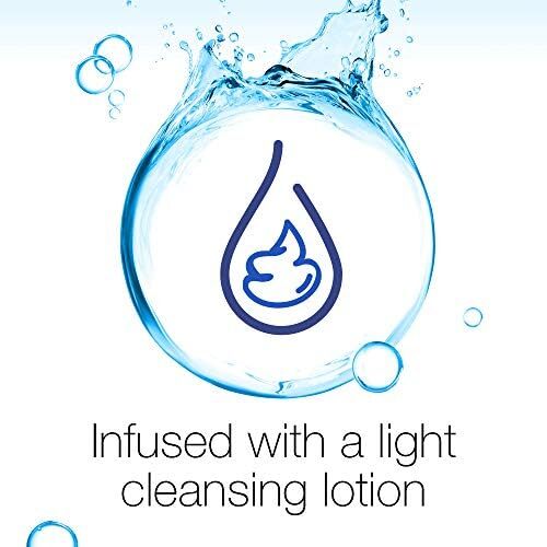 پاک کننده آرایش عمیق Neutrogena، بسته دستمال مرطوب 2x25، فرمول بدون روغن حاوی لوسیون پاک کننده سبک برای مراقبت بیشتر از پوست، پاک کننده انواع آرایش، حتی ریمل ضد آب