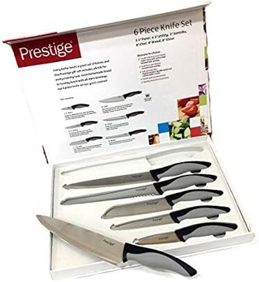 ست چاقو 6 تکه پرستیژ، خاکستری Image