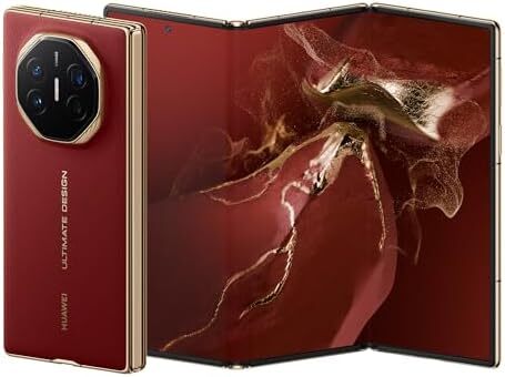 HUAWEI Mate XT | ULTIMATE DESIGN Super Slim Tri-Fold Design Smartphone, 16GB+1TB, Ultra Aperture XMAGE Camera, 10.2-inch Hi-Res HUAWEI X-True Display + MultiView in One, Red + Gifts Image