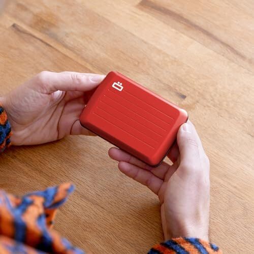 کیف پول هوشمند آلومینیومی V2 - گیره فلزی - نگهدارنده کارت مسدود کننده RFID - دارای حداکثر 10 کارت و اسکناس Image