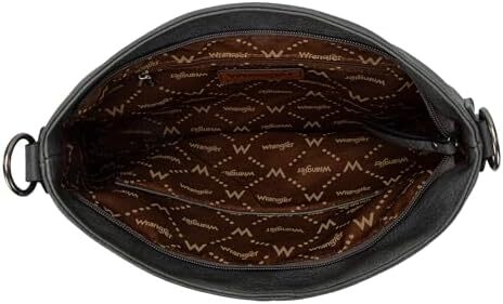 کیف های زنانه رانگلر هوبو کیف های شانه ای نواری نخی راه راه و کیف های دستی با بند Image