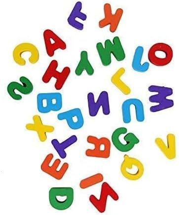 English Abc Alphabet چوبی تخته اره منبت کاری اره مویی حروف پازل بازی اسباب بازی آموزشی Image