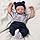 ADFO Lifelike Reborn Baby Dolls Boy - 17-Inch Real Baby Feeling Realistic-Newborn Full Body Vinyl Anatomically Correct Real Life Baby Dolls with Toy & Gift Box for Kids Age 3 + Thumbnail