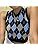 جلیقه ژاکت بافتنی Hyipels Argyle زنانه Y2K لباس بافتنی چهارخانه مدل لباس بافتنی Preppy Style V یقه تاپ تانک دخترانه Thumbnail