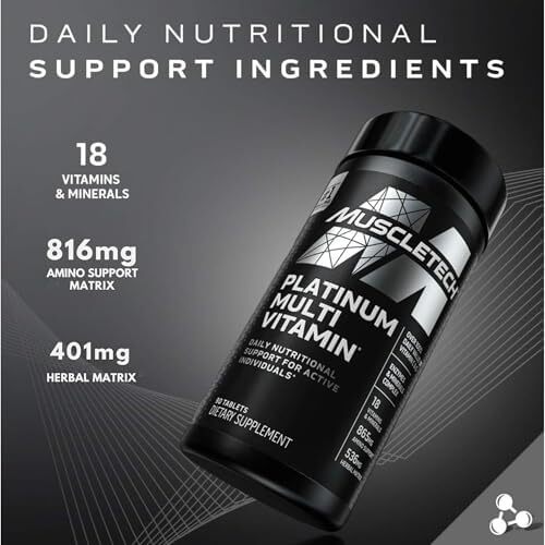 MuscleTech Platinum Multi Vitamin 90ct US (RB) Image