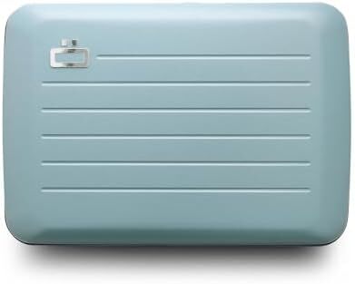 کیف پول هوشمند آلومینیومی V2 - گیره فلزی - نگهدارنده کارت مسدود کننده RFID - دارای حداکثر 10 کارت و اسکناس Image