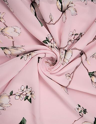 تاپ بلوز پانچوی پارچه ابریشمی دولایه پیراهن سبک زنانه لوتوس مایل Image