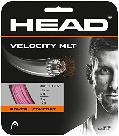 رشته راکت تنیس HEAD Velocity MLT ست 40 اینچی رشته راکت چند رشته ای Image