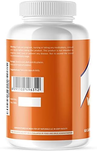 کپسول های رژیمی کاهش وزن Aitnaturals -60 تعداد، چربی سوزی قدرتمند و مهار اشتها - عالی برای رژیم کتو| فرموله شده با گارسینیا کامبوجیا، چای سبز، آلوورا و عصاره خشک زنجبیل Image