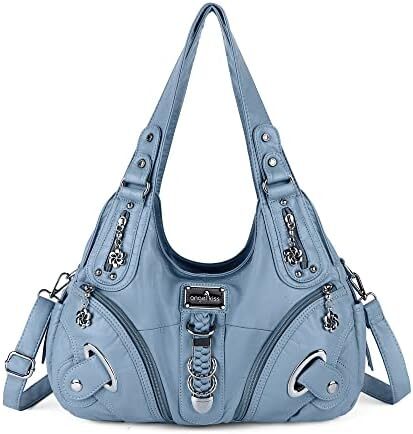 کیف دستی و کیف دستی Angelkiss Hobo برای زنان کیف دستی زنانه کیف زنانه کیف های شانه بزرگ روزانه Image