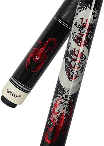 چوب استخر CUEELF، چوب بیلیارد کیو با محفظه سخت شفت کم انحراف چوب بیلیارد حرفه ای بیلیارد کیوس چوب 19.5-21 اونس Image