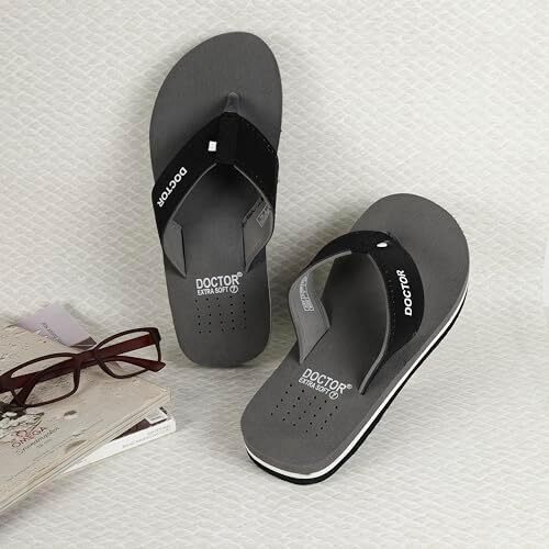 دمپایی DOCTOR EXTRA SOFT Ortho Care دمپایی ارتوپدی و دیابتی Super Fit Comfort Doctor دمپایی، دمپایی دکتر، دمپایی دمپایی، اسلاید و دمپایی هاوس برای مردان D-24 Image