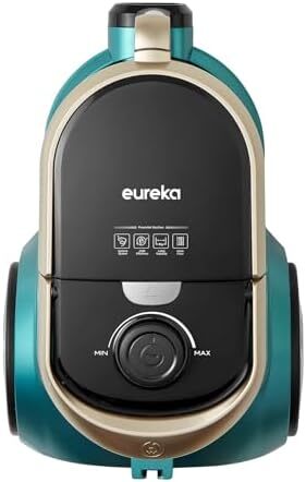 جاروبرقی EUREKA 2000W با ظرفیت 2.2 لیتری و فیلتر سیکلونی، جاروبرقی بدون کیسه، فیلتر قابل شستشو برای موی حیوانات، فرش، کاشی، 220 ولت، آپولو Image