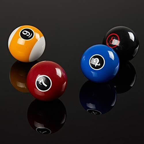 توپ های بیلیارد 2-1/4 اینچی کولاپسار لوکس 2-1/4 اینچی توپ بیلیارد به سبک چرخشی مرمری ست کامل 16 توپی (چند سبک موجود) Image