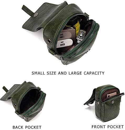 کیف تلفن کراس بادی قدیمی زنانه، کیف شانه ای کوچک مسنجر، کیف پول کیف پول نقد Image