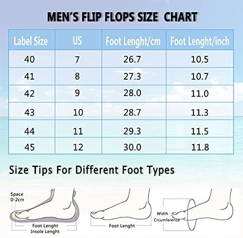OUSIMEN مردانه دمپایی دمپایی راحتی در فضای داخلی و فضای باز صندل بنددار بند انگشتی گاه به گاه Image
