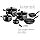TEFAL Cookware Set | Dark Stone 11 pc Cooking set |Non-stick | Stewpots 22/24/28 cm, saucepan 16 cm, frypans 20/28 cm, slotted spatula | With Thermo Signal | Aluminium | 2 Year Warranty | B491BS85 Thumbnail