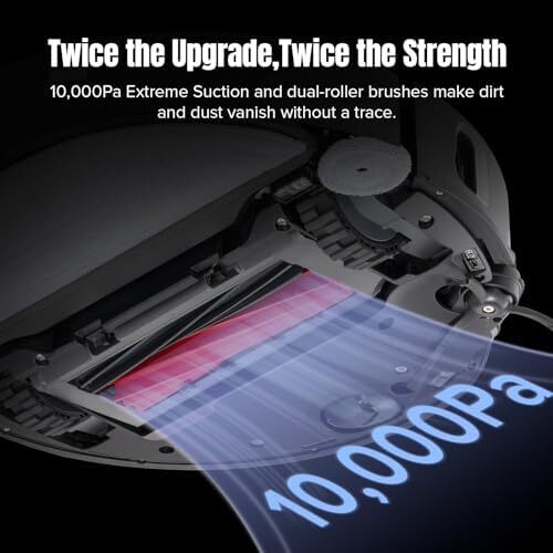 جاروبرقی رباتیک و تی سونیک roborock S8 MaxV Ultra، مکش 10000 پاسکال، تمیزکاری عمیق، خشک‌کن خودکار با هوای گرم، تخلیه و پر کردن خودکار، اجتناب از موانع Image