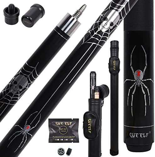 چوب استخر CUEELF، چوب بیلیارد کیو با محفظه سخت شفت کم انحراف چوب بیلیارد حرفه ای بیلیارد کیوس چوب 19.5-21 اونس