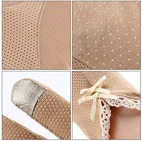 دستکش ضد لغزش توری نخی ضد آفتاب زنانه MarJunSep Dots محافظ در برابر آفتاب - 4 جفت Image
