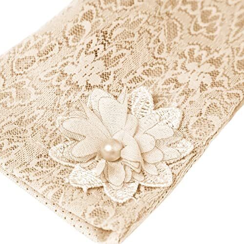 دستکش توری عروسی BABEYOND دستکش کوتاه زنانه برای مهمانی چای دستکش مچی ضیافت دستکش رقص تابستانی Image