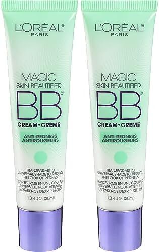 کرم مرطوب کننده رنگی BB Magic Skin Beautifier Magic Skin Makeup L'Oréal Paris، 1 اونس (بسته 2 عددی) Image