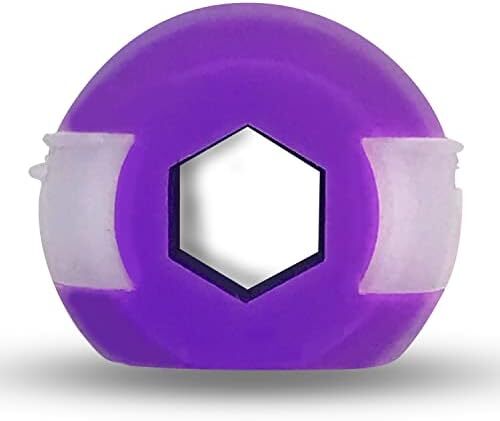 ابزار تمرین فک FIT PICK Pro برای مردان و زنان، صورت، فک و گردن را تقویت می‌کند، تمرین‌دهنده فک به تعریف خط فک کمک می‌کند، ابزارهای خط فک برای مردان و زنان، شکل‌دهنده خط فک (بنفش) Image