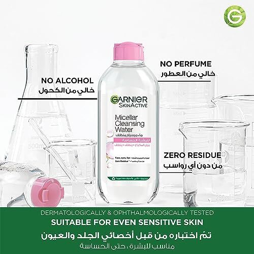 Garnier Skin Active Micellar Water Classic 400ml - پاک کننده آرایش Image