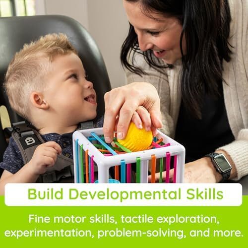 Fat Brain Toys InnyBin Baby Toys & Gifts for Babies, Multi, 50149 Image