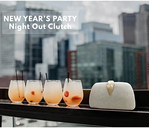 کیف مجلسی قبل و همیشه - کیف های کوچک کلاچ برای زنان عروسی - کیف های دستی شب زنانه مجلسی رسمی شب بادی Image
