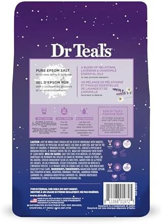 نمک حمام اپسوم دکتر تیل - ملاتونین، 1.36 کیلوگرم