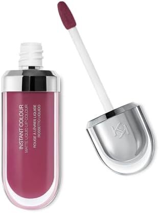 رژ لب مایع رنگ مات فوری KIKO Milano 10 بنفش تیره، 6.5 میلی لیتر Image