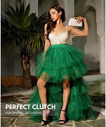 کیف مجلسی قبل و همیشه - کیف های کوچک کلاچ برای زنان عروسی - کیف های دستی شب زنانه مجلسی رسمی شب بادی Image