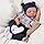 ADFO Lifelike Reborn Baby Dolls Boy - 17-Inch Real Baby Feeling Realistic-Newborn Full Body Vinyl Anatomically Correct Real Life Baby Dolls with Toy & Gift Box for Kids Age 3 + Thumbnail