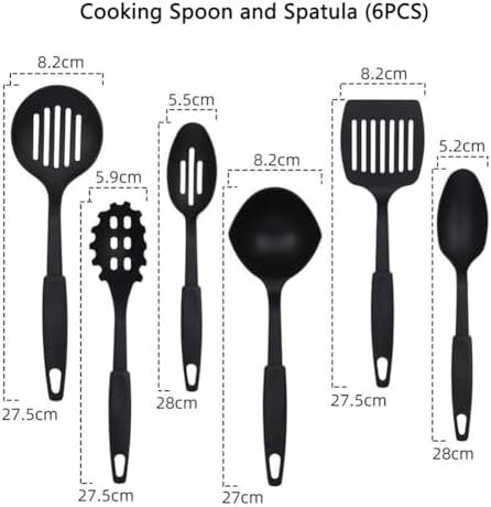 ست ظروف آشپزخانه 18 تکه استیل ضد زنگ MOZOGOT، ست قابلمه و تابه، ست ظروف غیرسمی، ست پخت و پز القایی، ابزار آشپزخانه، نقره‌ای Image