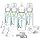 Dr. Brown's Options Slow Flow Bottle Set for Breastfed Baby, 4 Ounce, Clear Thumbnail