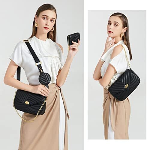 کیف زنانه جیهان جیهان بادی جیهان کیف دستی شانه ای طرح دار کیف کوچک Image