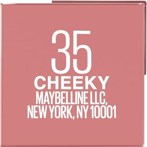 رژ لب مات مایع مات 35 CHEEKY، جوهر لباس بلند وینیل Super Stay Maybelline New York Image